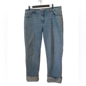 Abercrombie 90s straight mid rise